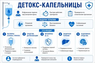 Капельница от наркотиков на дому в ЮВАО Москвы