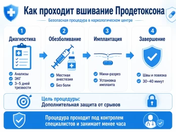 Имплантация Продетоксон в ЮВАО Москвы